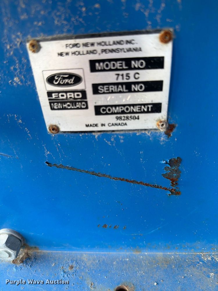 image for item NF9534 Ford 715C snow blower