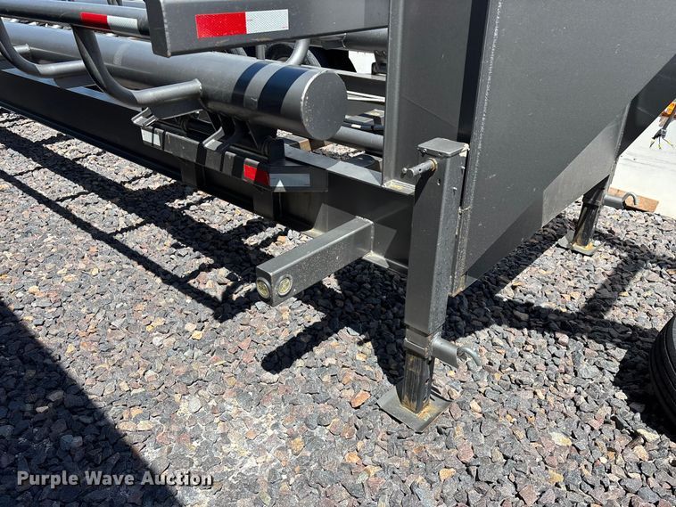 image for item YA3322 2025 EZ Haul Hay Handler The Hauss 36 round hay bale trailer