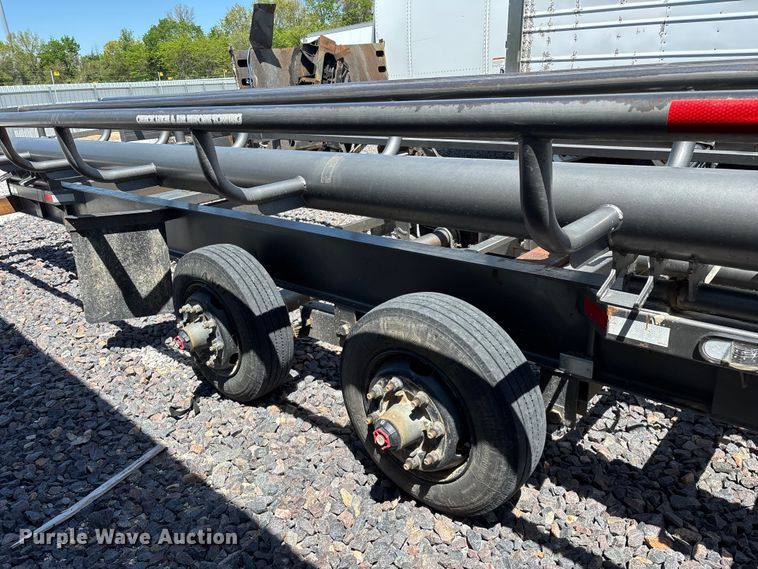 image for item YA3322 2025 EZ Haul Hay Handler The Hauss 36 round hay bale trailer
