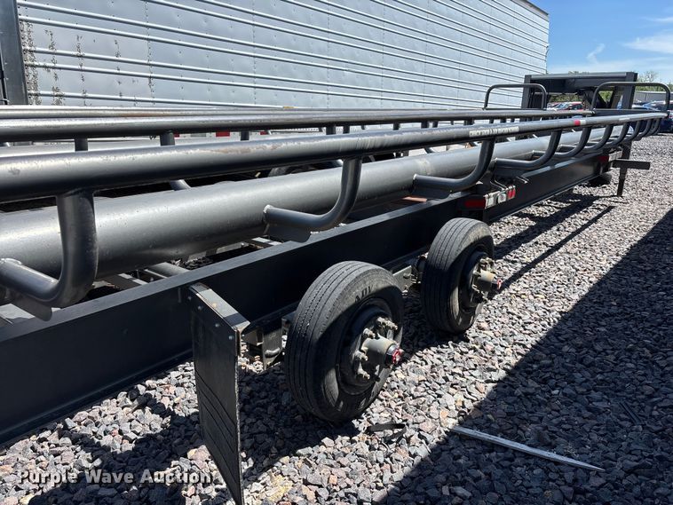 image for item YA3322 2025 EZ Haul Hay Handler The Hauss 36 round hay bale trailer