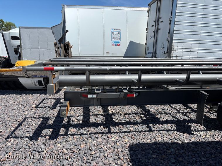 image for item YA3322 2025 EZ Haul Hay Handler The Hauss 36 round hay bale trailer