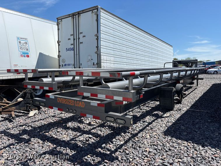 image for item YA3322 2025 EZ Haul Hay Handler The Hauss 36 round hay bale trailer