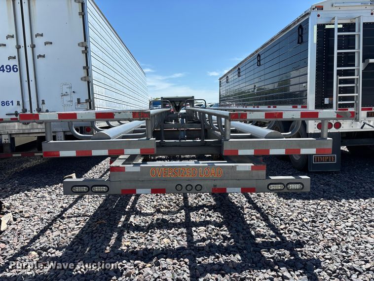 image for item YA3322 2025 EZ Haul Hay Handler The Hauss 36 round hay bale trailer