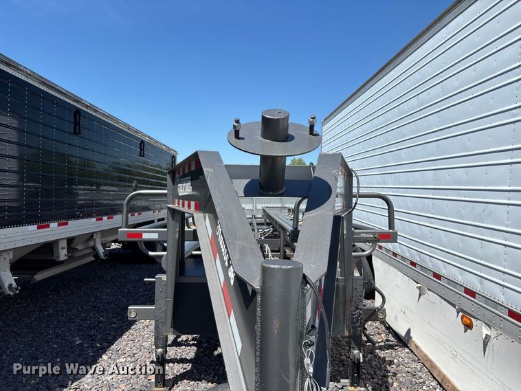 image for item YA3322 2025 EZ Haul Hay Handler The Hauss 36 round hay bale trailer