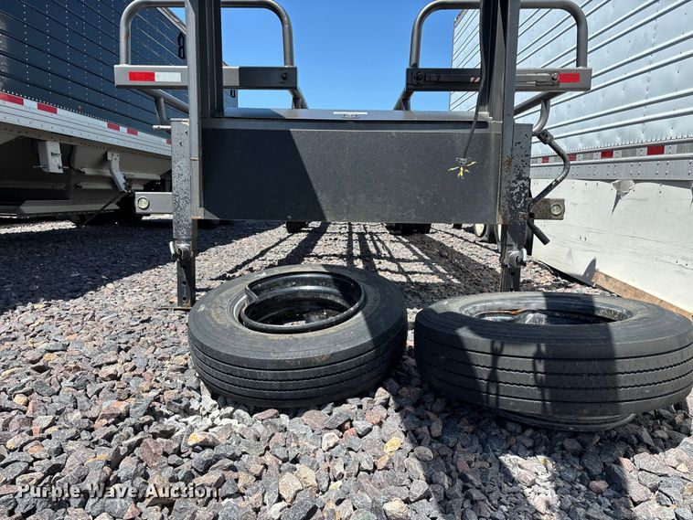 image for item YA3322 2025 EZ Haul Hay Handler The Hauss 36 round hay bale trailer