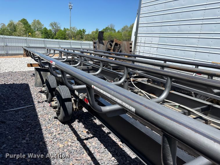 image for item YA3322 2025 EZ Haul Hay Handler The Hauss 36 round hay bale trailer