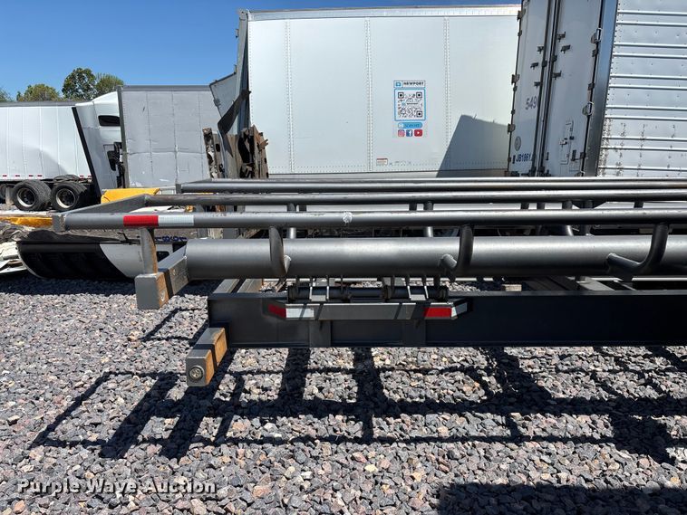 image for item YA3322 2025 EZ Haul Hay Handler The Hauss 36 round hay bale trailer