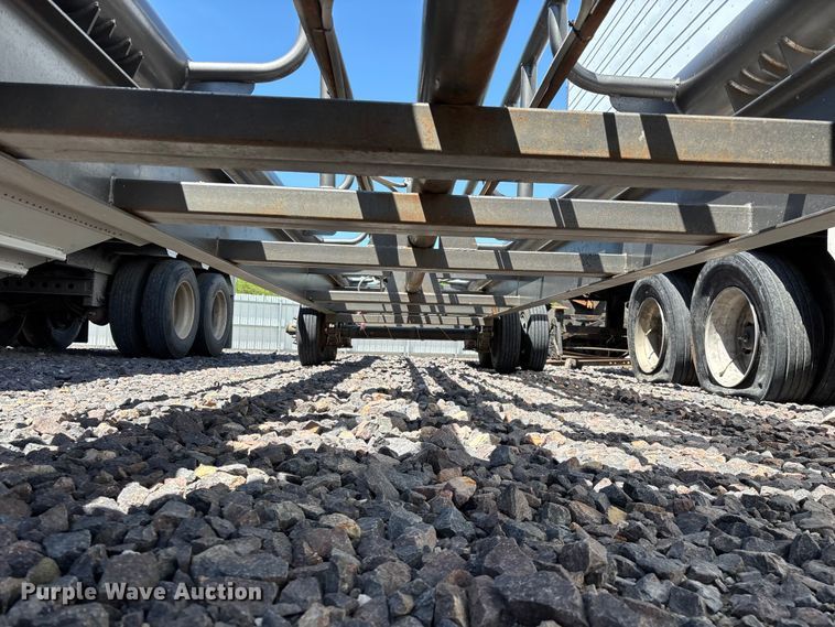 image for item YA3322 2025 EZ Haul Hay Handler The Hauss 36 round hay bale trailer