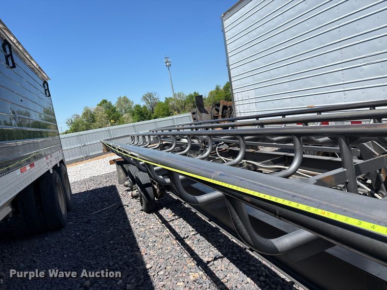 image for item YA3322 2025 EZ Haul Hay Handler The Hauss 36 round hay bale trailer