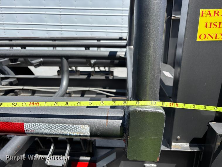 image for item YA3322 2025 EZ Haul Hay Handler The Hauss 36 round hay bale trailer