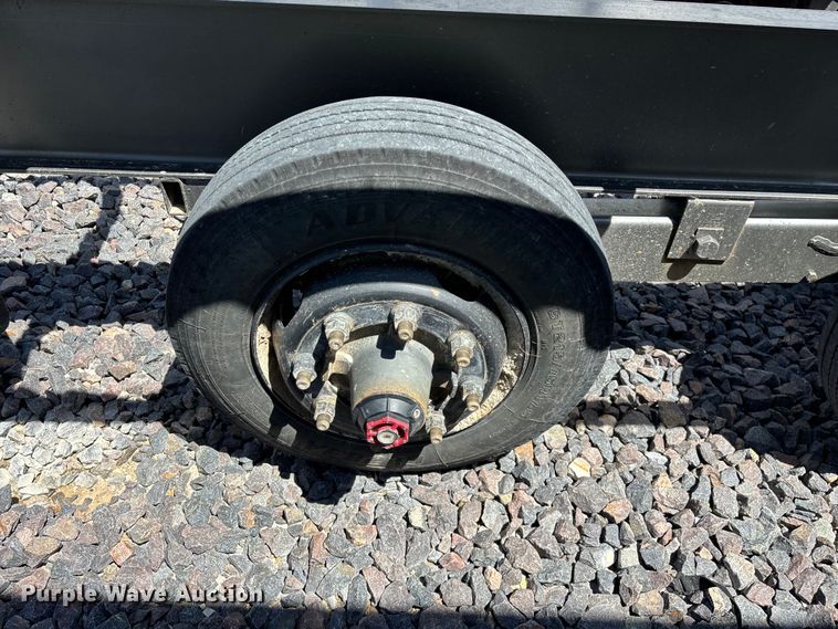 image for item YA3322 2025 EZ Haul Hay Handler The Hauss 36 round hay bale trailer