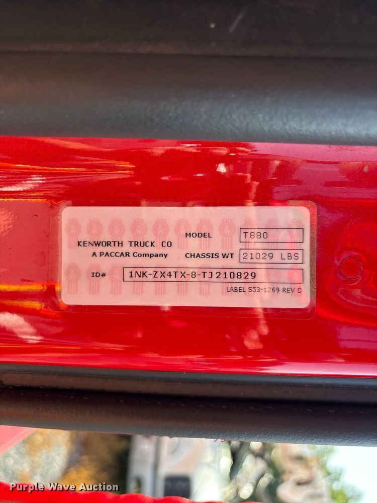 image for item YA4454 2026 Kenworth T880 feed delivery truck