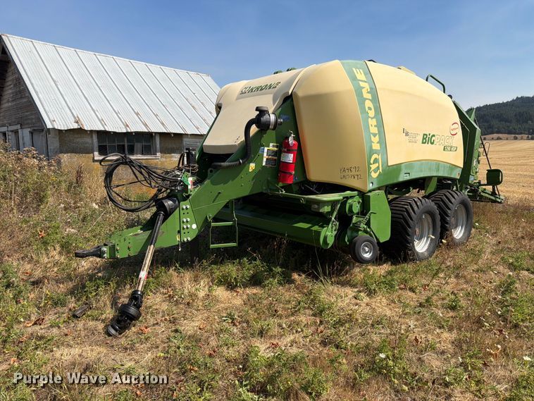 2013 Krone Big Pack 1290 large square baler