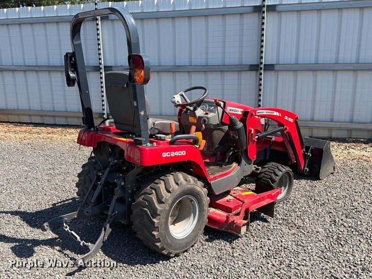 image for item YA4951 2012 Massey Ferguson GC2400 MFWD tractor