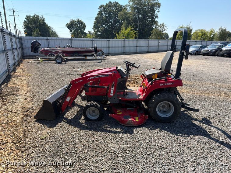 image for item YA4951 2012 Massey Ferguson GC2400 MFWD tractor