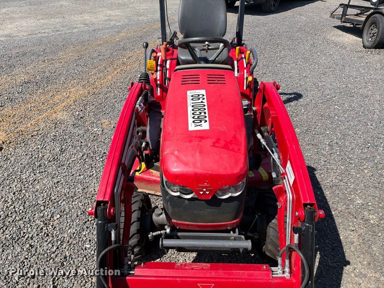 image for item YA4951 2012 Massey Ferguson GC2400 MFWD tractor