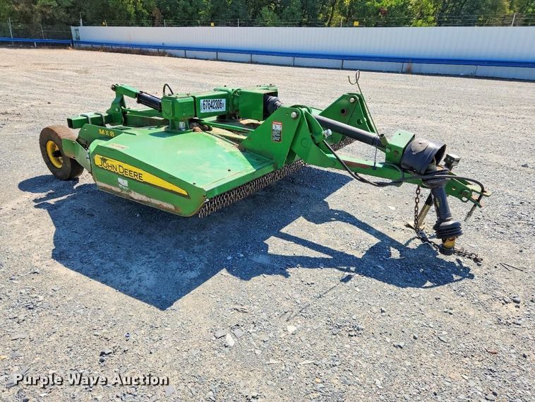 image for item YA5080 2019 John Deere MX8 rotary mower
