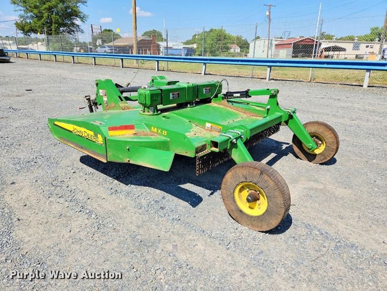 image for item YA5080 2019 John Deere MX8 rotary mower