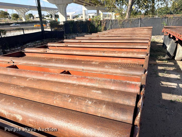 image for item DU1538 2001 J.D.H. Trussmaster tilt-deck truss trailer