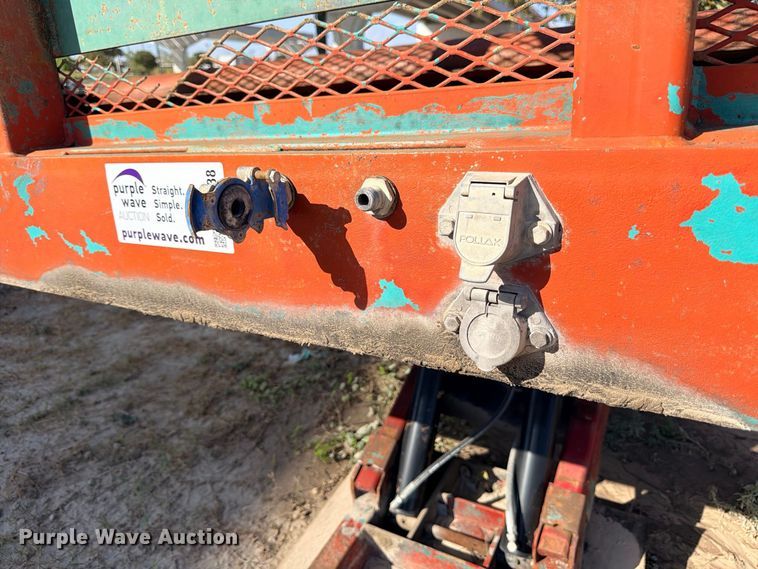 image for item DU1538 2001 J.D.H. Trussmaster tilt-deck truss trailer
