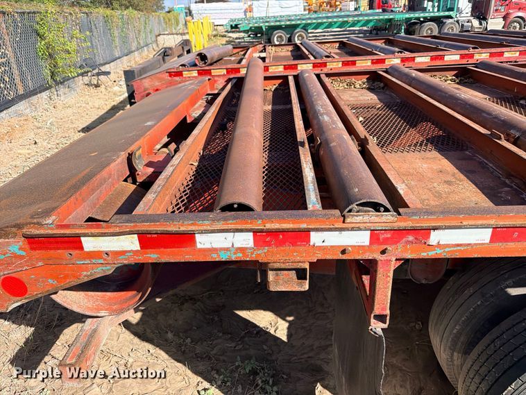 image for item DU1538 2001 J.D.H. Trussmaster tilt-deck truss trailer