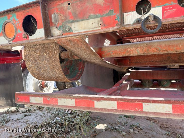 image for item DU1538 2001 J.D.H. Trussmaster tilt-deck truss trailer