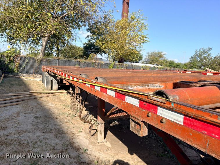 image for item DU1538 2001 J.D.H. Trussmaster tilt-deck truss trailer
