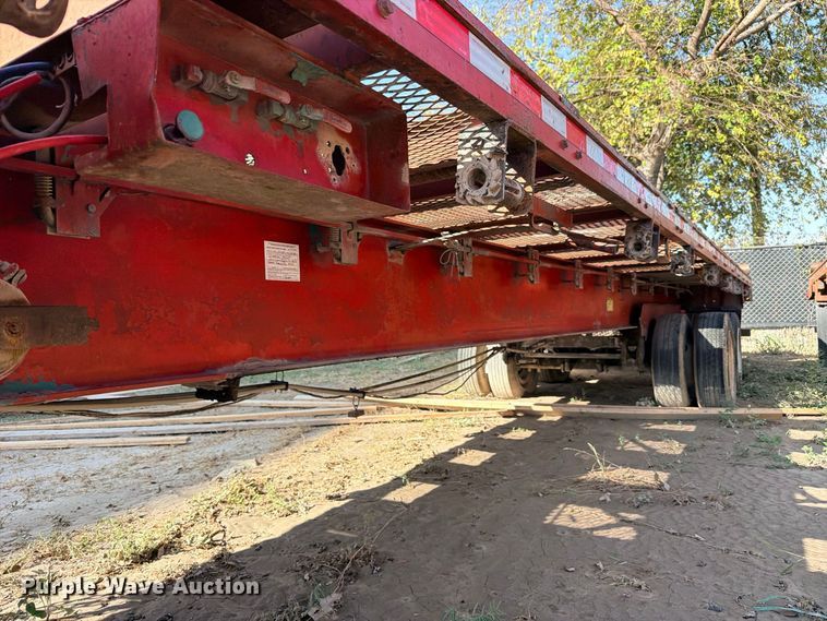 image for item DU1538 2001 J.D.H. Trussmaster tilt-deck truss trailer