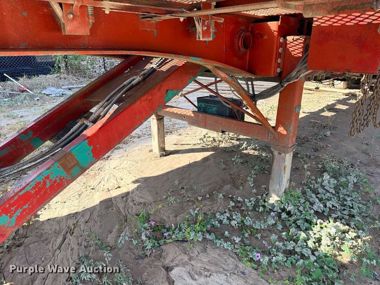 image for item DU1538 2001 J.D.H. Trussmaster tilt-deck truss trailer