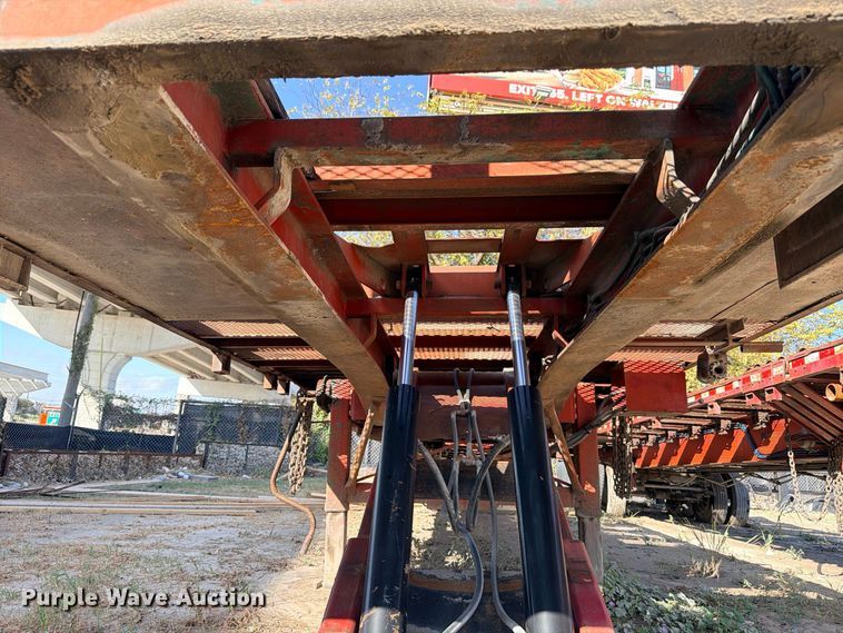 image for item DU1538 2001 J.D.H. Trussmaster tilt-deck truss trailer