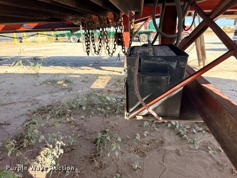 image for item DU1538 2001 J.D.H. Trussmaster tilt-deck truss trailer