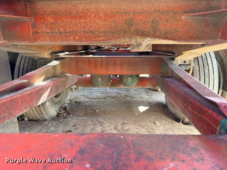 image for item DU1538 2001 J.D.H. Trussmaster tilt-deck truss trailer