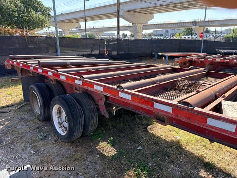 image for item DU1539 1998 J.D.H. Trussmaster tilt-deck truss trailer