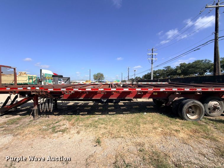 image for item DU1539 1998 J.D.H. Trussmaster tilt-deck truss trailer