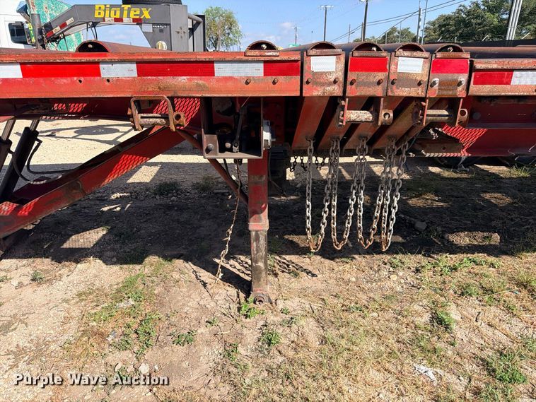image for item DU1539 1998 J.D.H. Trussmaster tilt-deck truss trailer