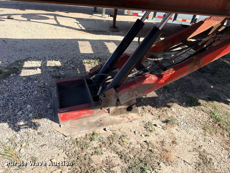 image for item DU1539 1998 J.D.H. Trussmaster tilt-deck truss trailer