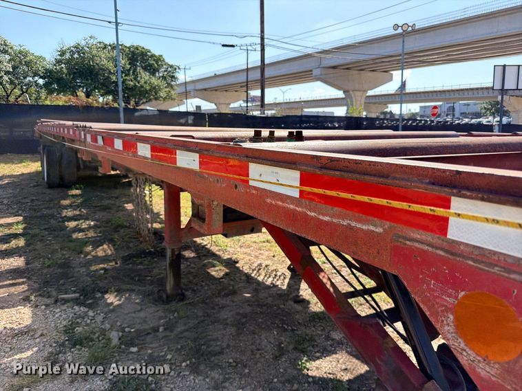 image for item DU1539 1998 J.D.H. Trussmaster tilt-deck truss trailer