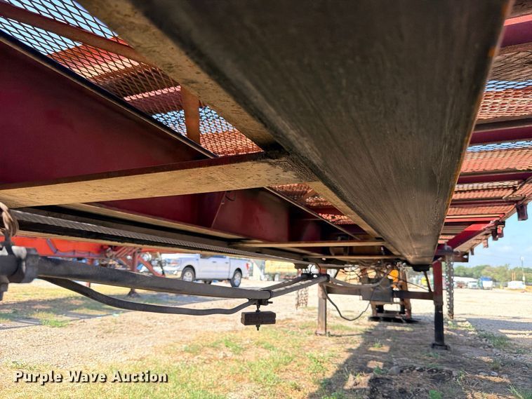 image for item DU1539 1998 J.D.H. Trussmaster tilt-deck truss trailer