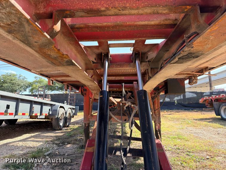 image for item DU1539 1998 J.D.H. Trussmaster tilt-deck truss trailer