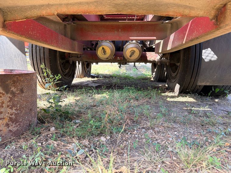 image for item DU1539 1998 J.D.H. Trussmaster tilt-deck truss trailer