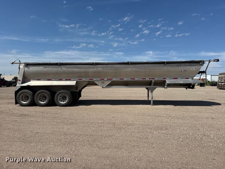 image for item DY3291 2015 Travis S/97 end dump trailer