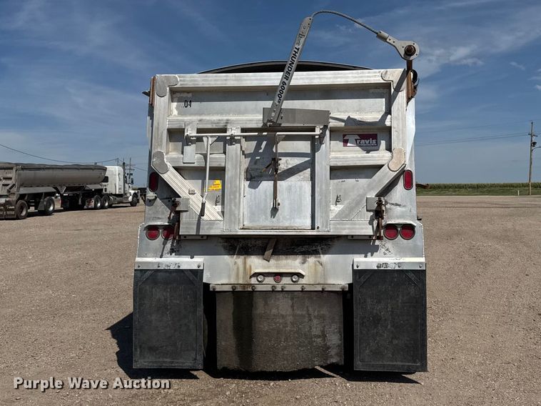 image for item DY3291 2015 Travis S/97 end dump trailer