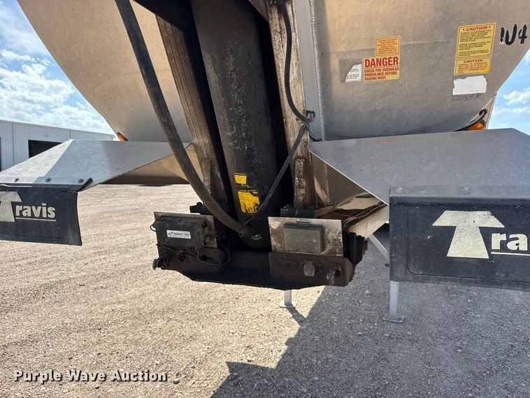 image for item DY3291 2015 Travis S/97 end dump trailer