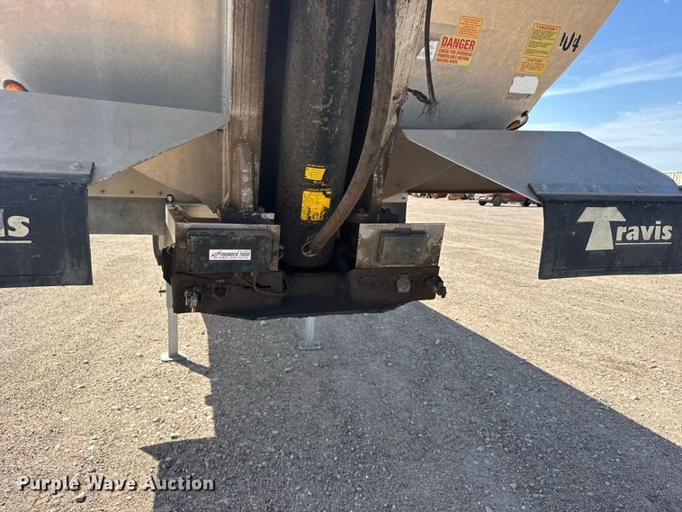 image for item DY3291 2015 Travis S/97 end dump trailer