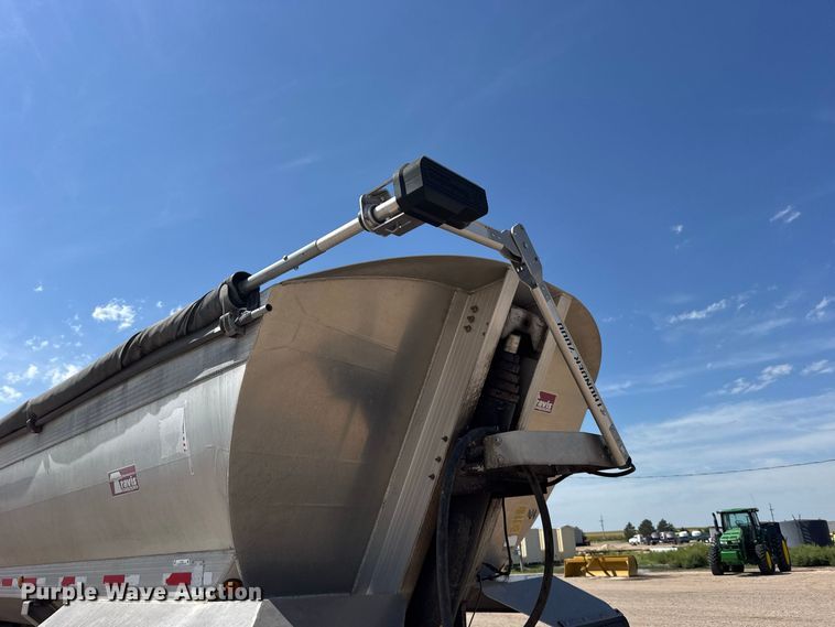 image for item DY3291 2015 Travis S/97 end dump trailer