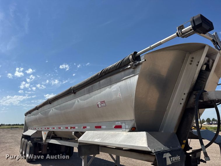 image for item DY3291 2015 Travis S/97 end dump trailer