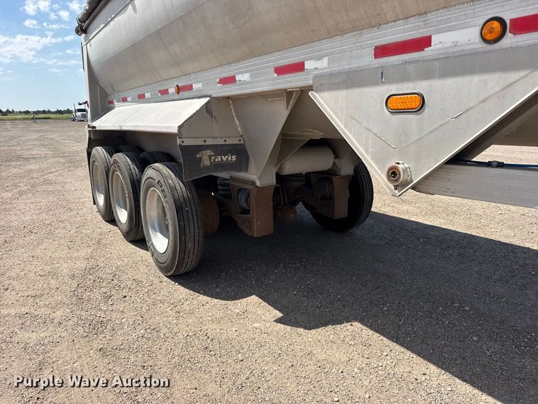 image for item DY3291 2015 Travis S/97 end dump trailer