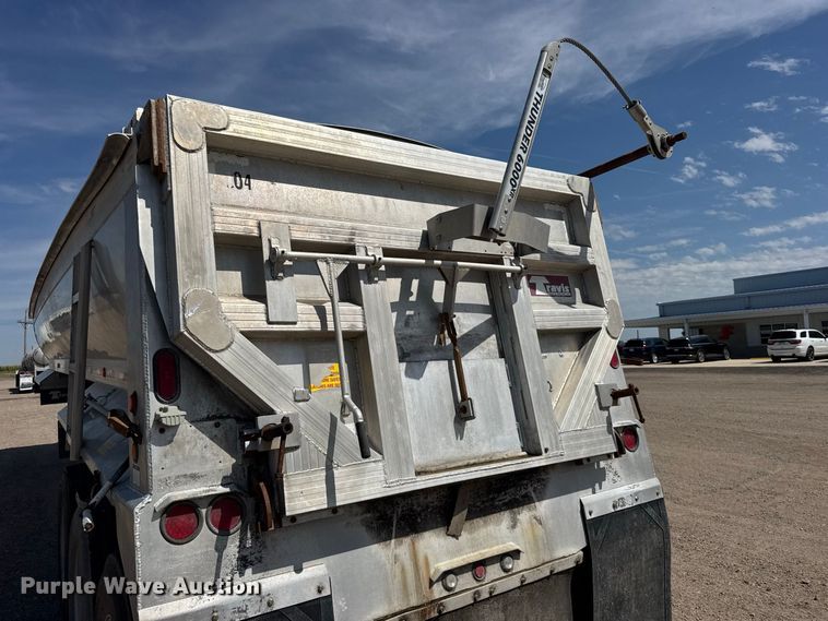 image for item DY3291 2015 Travis S/97 end dump trailer