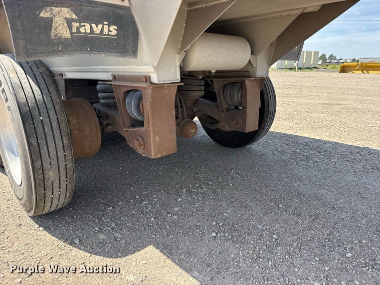 image for item DY3291 2015 Travis S/97 end dump trailer