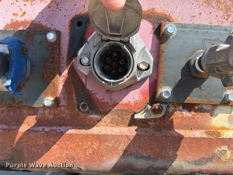 image for item DZ4697 2015 Wabash drop deck equipment trailer